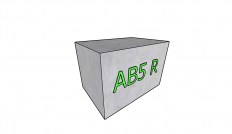 Betonový blok AB5 R 1200x800x800 mm