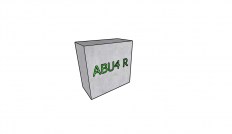 Betonový blok ABU4 R 400x800x800 mm