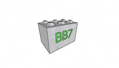 Betonový blok BB7 900x600x600 mm