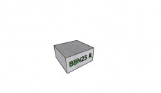 Betonový blok BBN25 R 600x600x300 mm